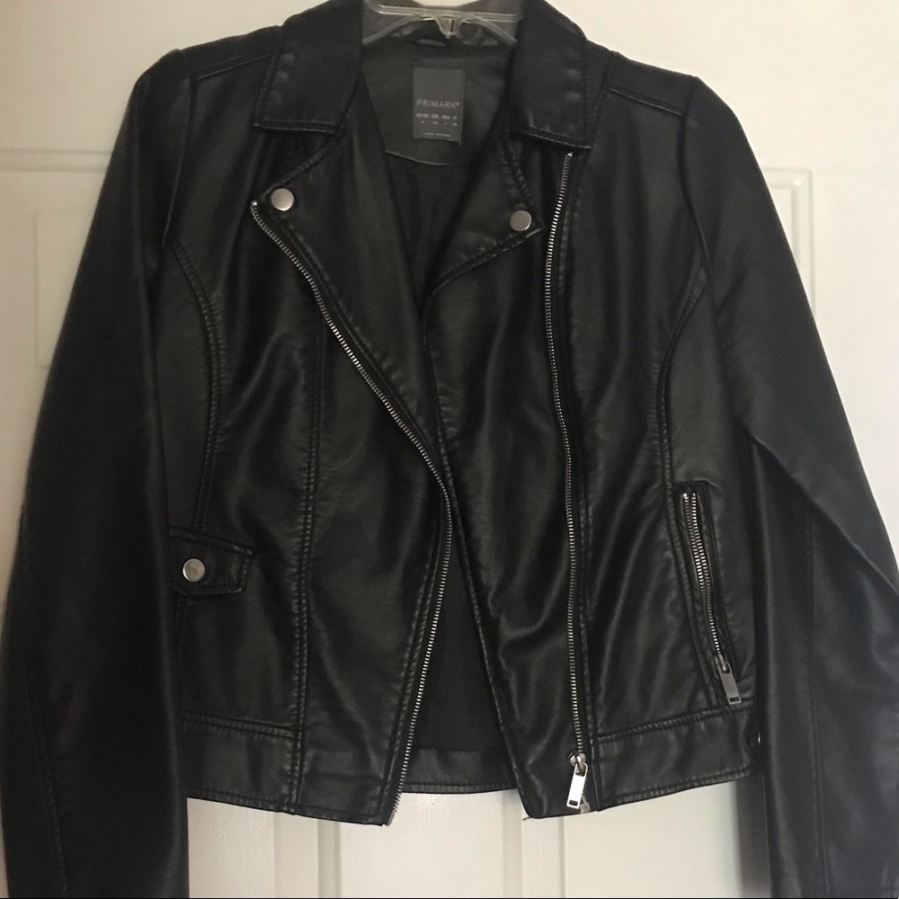 Faux Leather Jacket